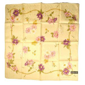 Burberry London Floral Chain Cotton Scarf – NWT